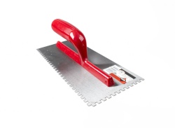 Gletiera dintata cu maner plastic 28cm, 4.5mm - RUBI-25902 - Img 2