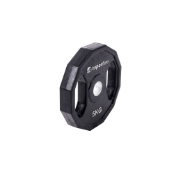 Greutate cauciucata 5kg/31mm inSPORTline Ruberton - Img 6
