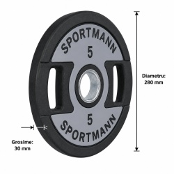 Greutate SportMann Profi CPU 2.5 kg - Img 2