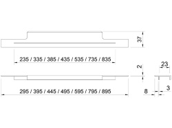 MÂNERE A027-895 895 ALUMINIU - Img 2