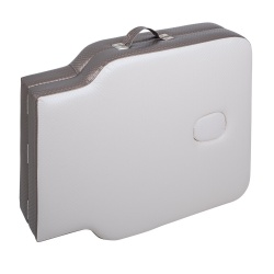 Masă de masaj din aluminiu cu 2 secțiuni inSPORTline Kiyora (186 × 70 × 62,5–85,5 cm)