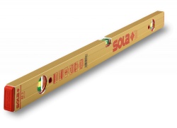 Nivelă cu bula ( Boloboc ) cu profil tubular, 120cm AZ 3 120 - Sola-01169401