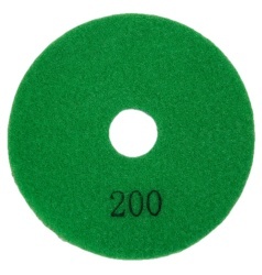 Paduri / dischete diamantate galvanizate (electroplacate) pt. slefuire uscata #200 Ø100mm - DXDY.DRYPADGALV.100.0200 - Img 2