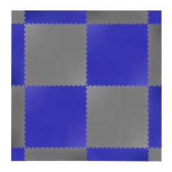 Piesa laterala covor de protectie puzzle inSPORTline Simple Albastru- 2 bucati - Img 6