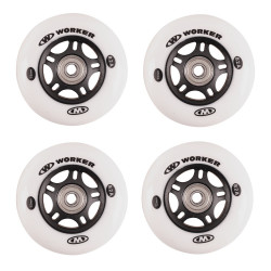 Roti WORKER 72 mm si rulmenti ABEC-7 Chrome - set 4 buc. - Img 3