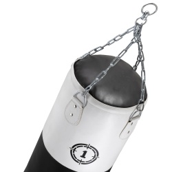Sac de box inSPORTline Robkin 50 kg Negru/Alb - Img 3
