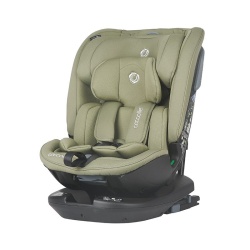 Scaun auto rotativ iSize 40-150 cm Coccolle Velsa Moss green - Img 1