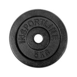 Set discuri fonta 2x7 bucati inSPORTline CastCzech 2 x 0.5-20 kg 30 mm - Img 5