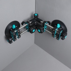 Sistem de fixare si ajustare multi-unghi, cu 2 ventuze cu vacuum, Ø150mm pt. placi ceramice - BIHUI-LFTFV6 - Img 4