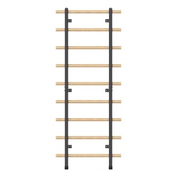 Spalier inSPORTline Wootaline 199 x 80 cm cu bara tractiuni si bare paralele - Img 4