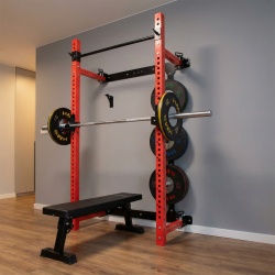 Aparat multifunctional POWER RACK HMS KLT34, Rosu - Img 11