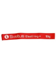 Banda elastica Sveltus Elasti ring 10 kg, rosie