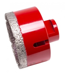 Carota diamantata pt. portelan, placi ceramice DryGres 75mm - RUBI-5992 - Img 3