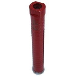 Carota diamantata Super PREMIUM ø28mm x 180mm x M16 pentru gaurire Beton armat, Zidarie, Granit - DXQZ.REDCORE.28 - Img 3
