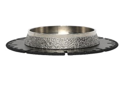 Disc brazat în vacuum pentru taiat Metal / PVC 125x22.2 (mm) - BIHUI-DCWMB5 - Img 3