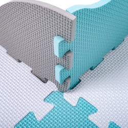 Foam Puzzle Playmat w/ Playpen inSPORTline Burgino 30 x 30 x 1 cm, 36 Pieces - Img 7