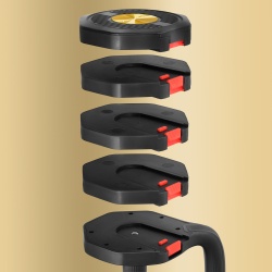 Gantera ajustabila 3in1 HMS HL05 cu functie de kettlebell - Img 10