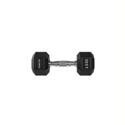 Gantera hexagonala cauciucata 2.5kg Sportmann - Img 2