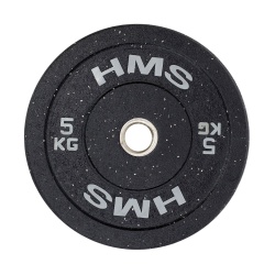 Greutate cauciucata 5 kg/51 mm HMS HTBR05-gri - Img 1