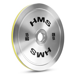 Greutate olimpica otel HMS TOS02 0.25 kg/50 mm - Img 2