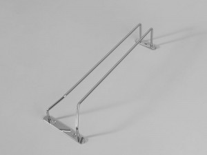 Grile metalice H604A suport pahare cu talpă 105x70x340 mm, crom