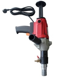 Masina de carotat cu stand suport pt. beton, zidarie, materiale de constructii, Ø132mm, 1980W - CNO-DRL-132B - Img 3