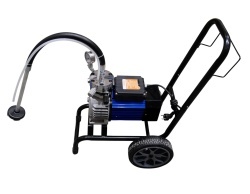 Pompa de vopsit si zugravit AIRLESS Diafragma Profesională cu Carucior - Complet Echipata - 1/4", 1.8kW, 5L/min - CNO-APSD5-CART - Img 4
