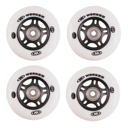 Roti WORKER 76 mm si rulmenti ABEC-7 Chrome - set 4 buc. - Img 3