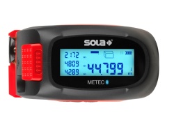 Ruleta digitala 5m cu telemetru laser 20m, Bluetooth, SOLA METEC - Sola-71510201 - Img 2