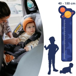 Scaun auto iSize 40-150 cm Coccolle Nyota Moonlit grey - Img 3