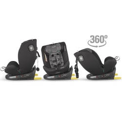 Scaun auto rotativ cu isofix grupa 0-36 kg Coccolle Nova 2022 Moonlit Grey - Img 2