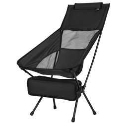 Scaun pliabil camping Nils Camp NC3321 ULTRA LIGHT, Negru - Img 4