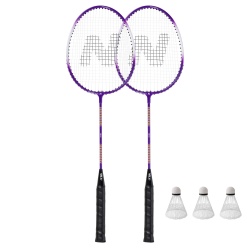 Set badminton Nils NRZ2053 2 rachete, 3 fluturasi, 1 husa de protective - Img 7