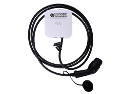 Stație de încărcare pentru vehicule electrice - trifazată, 11 kW, 16A, Tip 2 - KS P16/3