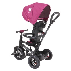 Tricicleta cu roti de cauciuc Qplay Rito Rubber Violet - Img 10