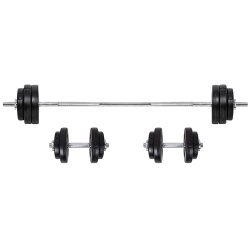 Aparat Multifunctional inSPORTline Power Tower si Set Gantere 3-50 kg - Img 6