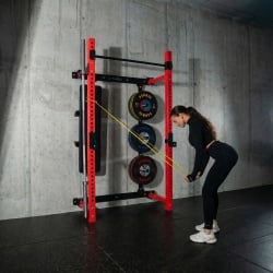 Aparat multifunctional POWER RACK HMS KLT34, Rosu - Img 8