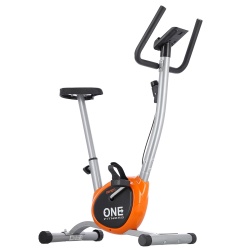 Bicicleta mecanica HMS ONE RW3011 Argintiu/Portocaliu - Img 4