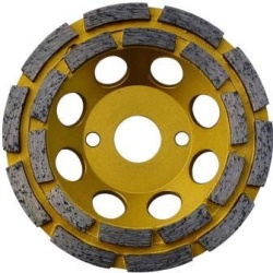 Cupa diamantata rand dublu diamant pt. Abrazive 180x22.2mm Super Premium - DXDH.4607.180AB
