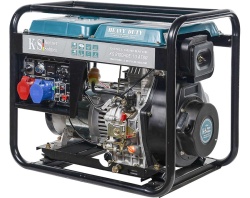 Generator de curent 6.5 kW diesel - Heavy Duty - Konner & Sohnen - KS-8100DE-1/3-HD-ATSR - Img 2