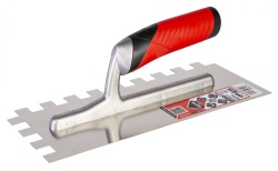 Gletiera dintata cu maner Rubiflex 28cm, 15mm - RUBI-76947