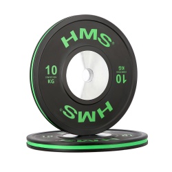 Greutate Bumper Plate 10 kg/51 mm HMS BTBR10 - Img 3
