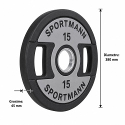 Greutate SportMann Profi CPU 2.5 kg - Img 2