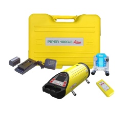 Laser Verde pentru Conducte, Piper 100G - set telecomanda IR si accesorii - Leica-6016058 - Img 1