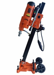 Masina de carotat industriala pt. beton armat si materiale dure Ø350mm, 4.88kW, stand reglabil la unghi inclus - CNO-CK-935/3BE - Img 3