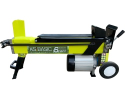 Masina electrica pt. despicat busteni pe orizontala - 6 tone, lung. 52cm, Ø 25cm - Konner & Sohnen - KSB 6THE V 52/25 - Img 4