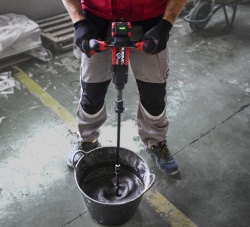 Mixer / amestecator pt. adezivi / mortar 90L, Rubimix E-10 Energy CAS 18V - RUBI-26570 - Img 4