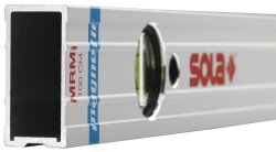 Nivela cu bula (Boloboc magnetic) cu profil tubular pentru instalatii, 40cm MRMI - Sola-01490501 - Img 2