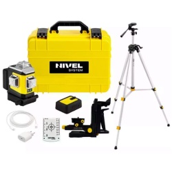 Nivelă laser 3D cu linie roșu Nivel System CLx3R cu trepied SJJM1EX