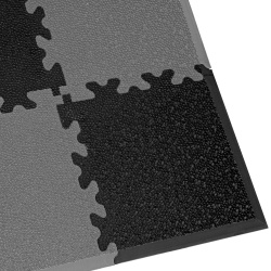 Piesa laterala covor de protectie puzzle inSPORTline Simple Gray - 2 bucati - Img 4